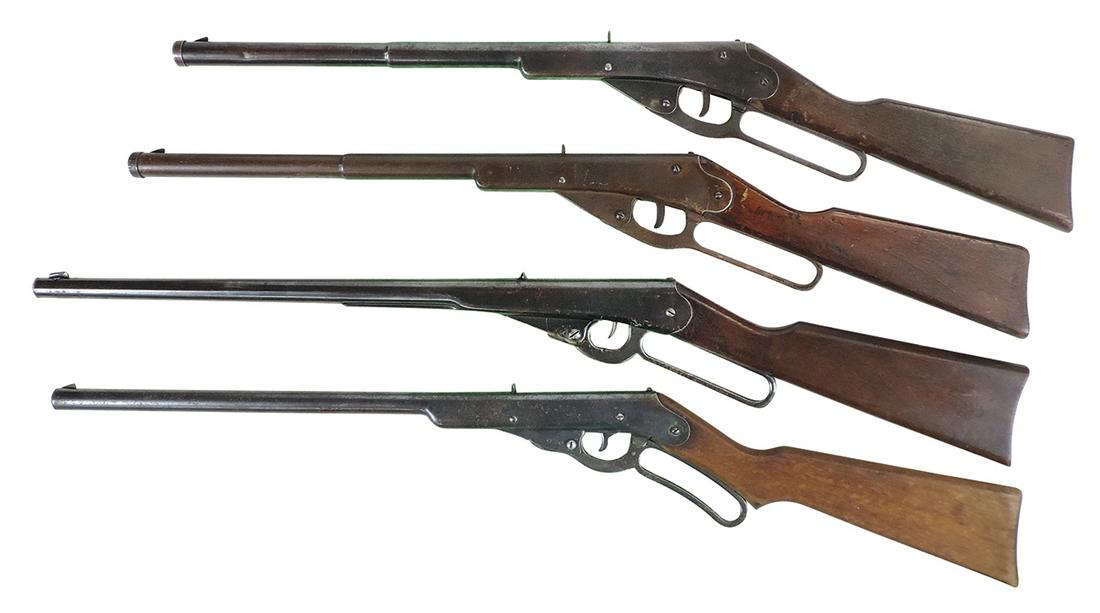 Air Rifles (4), 2 King, Mod. 5533-1,000 shot & Mod 2136 single, c.1930s; Upton Mod. 40-1,000 shot, (1 of 1)
