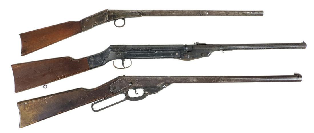 Air Rifles (3), King Jr No. 10, c.1915 & King No. 2232, c.1921-35, both by King Mfg-Plymouth, MI (1 of 1)