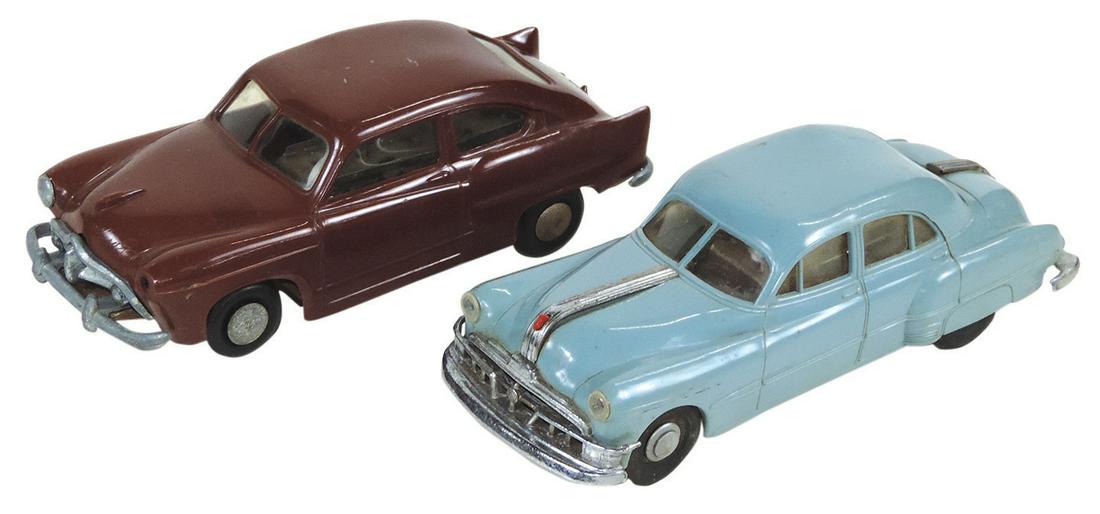 Toy dealer Promo Cars (2), 1950 Studebaker Champion (VG+ not working cond) & 1951 Kaiseer Henry (1 of 1)