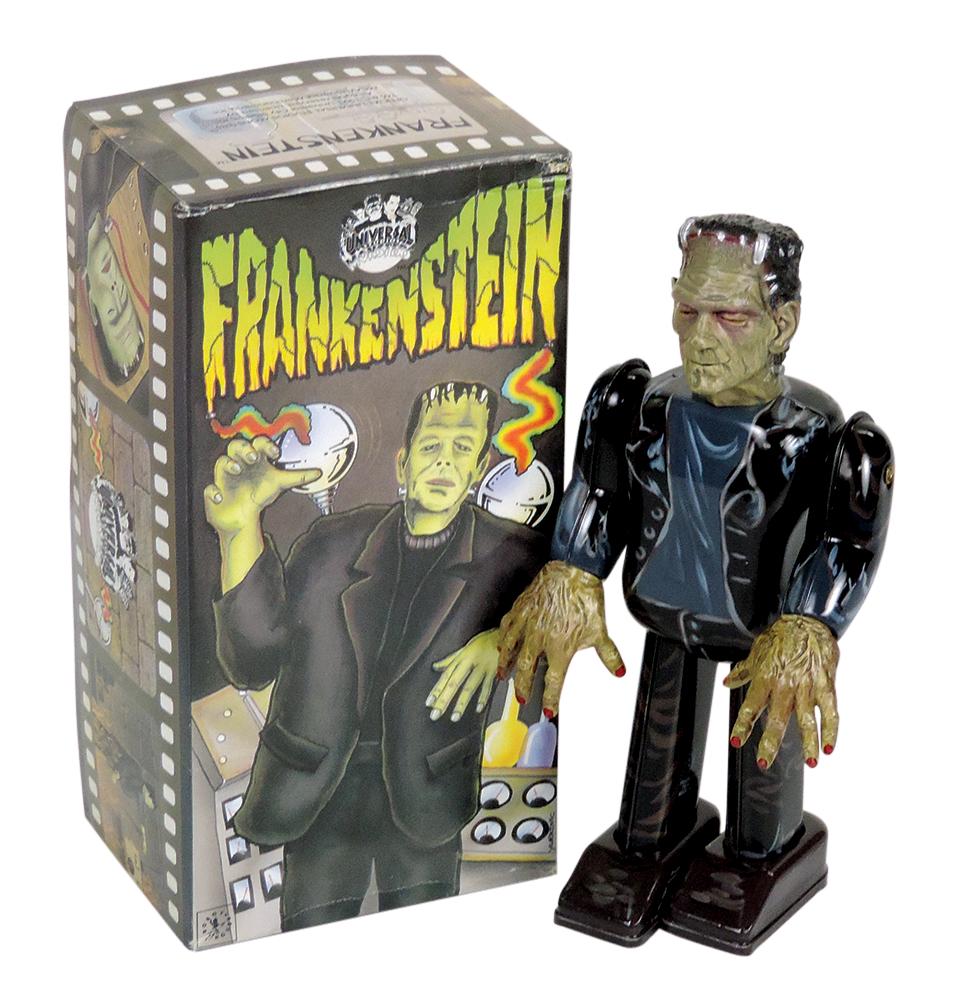 Toy, Robot House windup, Frankenstein, for Universal Studios, Ser. #F4564, litho on tin, working, (1 of 1)