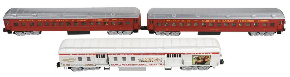 Toy Circus Train Cars (3), Ringling Bros. and Barnum & Bailey, mfgd by K-Line, #21690 Minnesota (1 of 2)