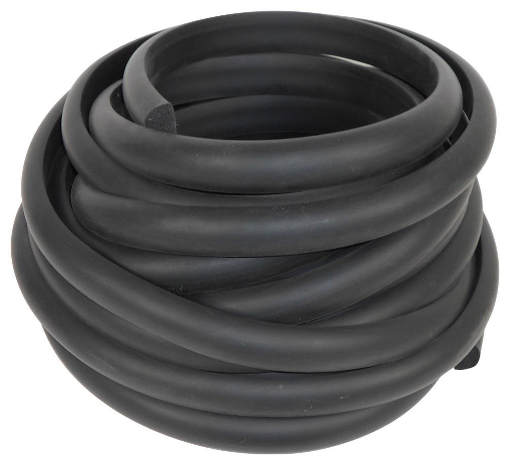 0590 Boat parts, black rubber molding, new stock, used