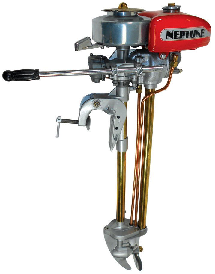 1011 Boat outboard motor, Neptune 1A39, nice cond w/l