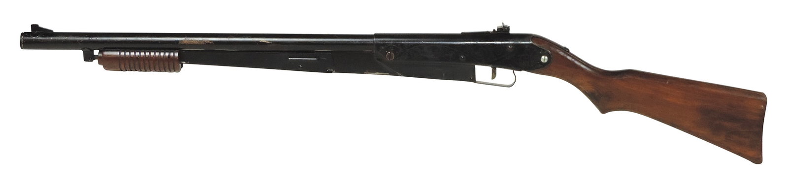 Toy Guns (3), Air Rifles, Upton Model 40, King Model 2236 & King Model 5 pump, Good to VG untested: Toy Guns (3), Air Rifles, Upton Model 40, King Model 2236 & King Model 5 pump, Good to VG untested cond, largest 36"L.