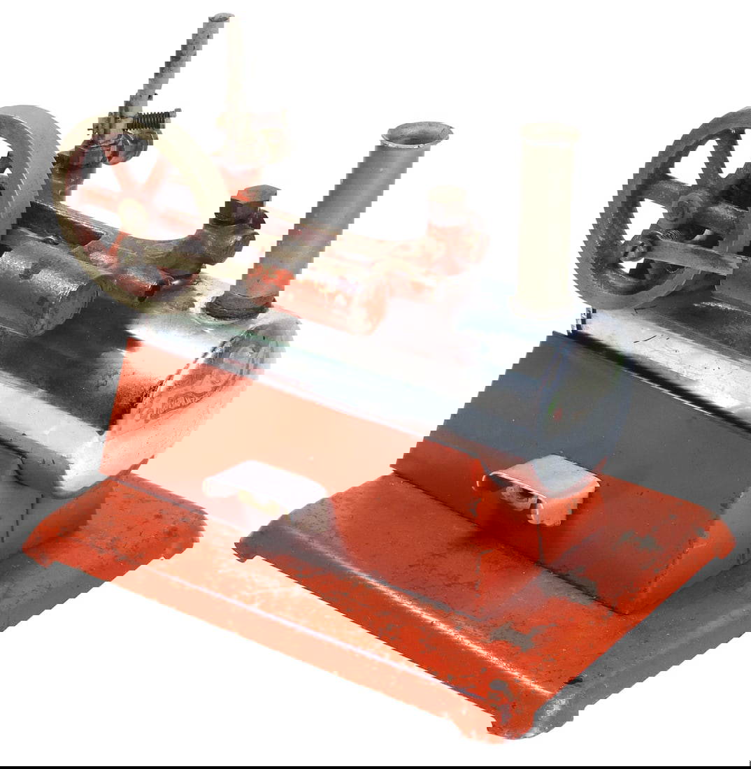 Toy Empire No. 32 Steam Engine, Industrial Model Mfgd By Metal Ware