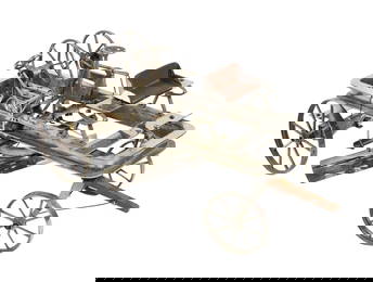 Salesman's Sample National Reversible Road Machine, mfgd by National Drill, c.1900, may be the only