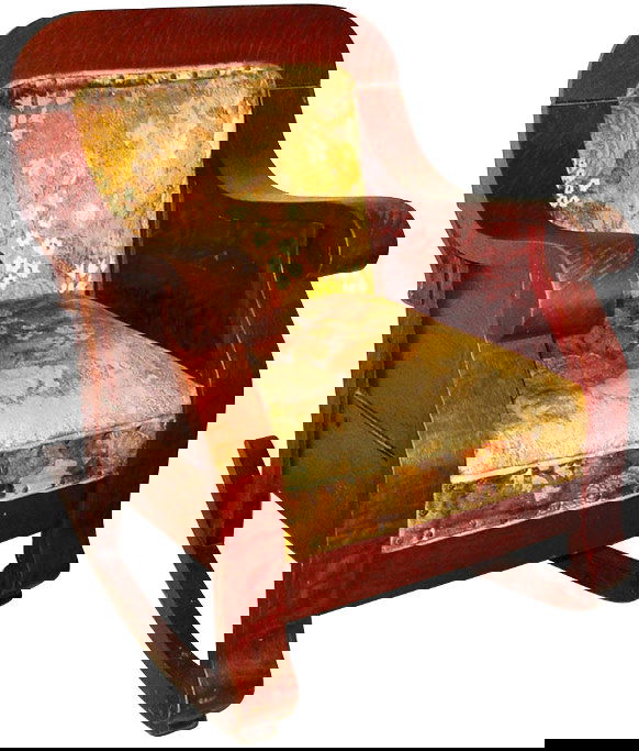 351: Mission quarter sawn oak rocker, mfgd. by Kroehler