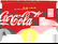 1101: Porcelain Coca-Cola double sided hanging sign, c.
