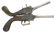 1497: Figural boot jack, "The American Bull Dog Boot J