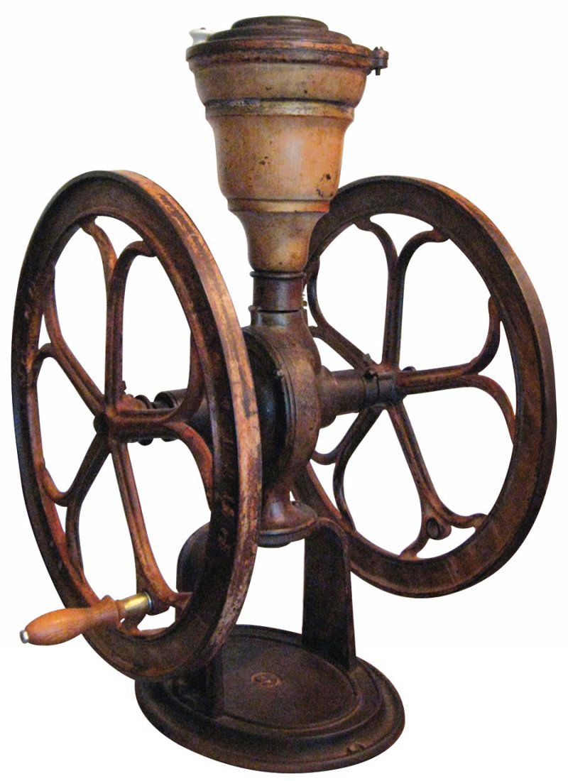 0481 Coffee grinder, Fairbanks No. 9, Very Rare w/a Co