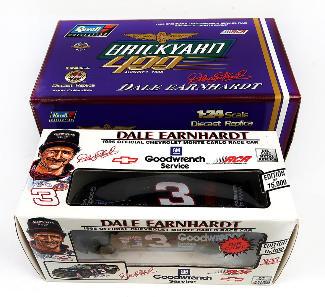 Nascar Dale Earnhardt Scale Models (2), 1998 Brickyard 400 by Revell & 1995 (1 of 2)