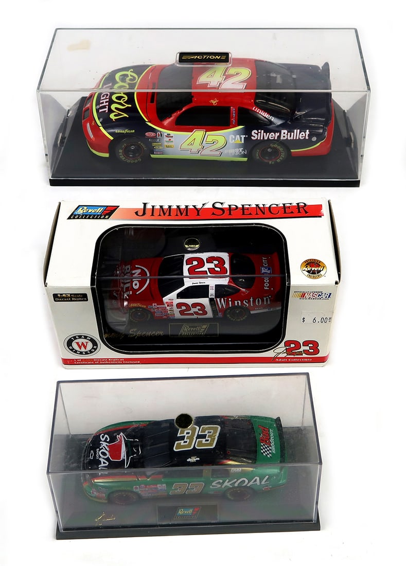 Nascar Scale Models (3), 1:24 scale Coors Light #42 Monte Carlo by Action, (1 of 2)