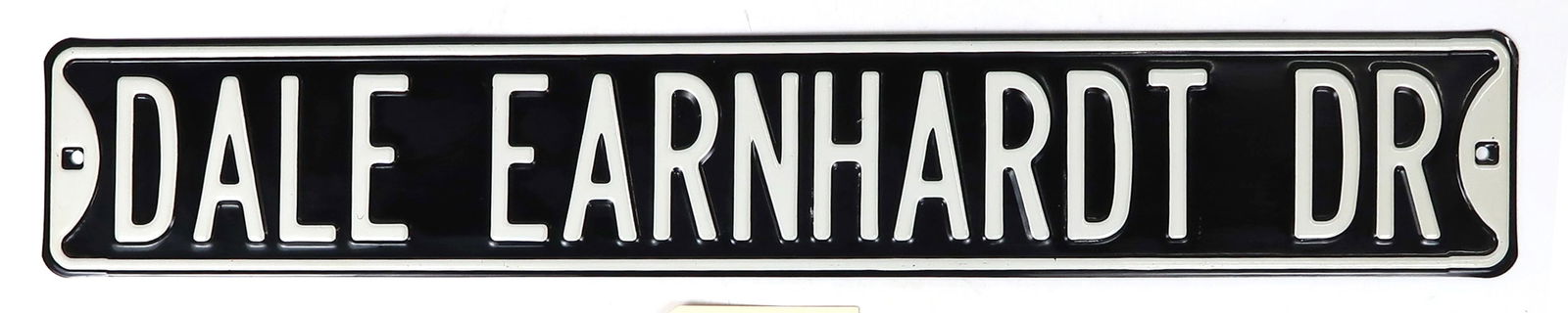 Nascar Dale Earnhardt Jr Street Sign, embossed steel, Mint cond, 6"H x 36"L (1 of 1)