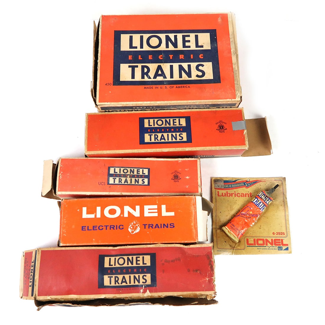 Toy Train (6), Lionel 6801-50 Flat Car with Boat, Lionel 3370 Animated Sher (1 of 3)