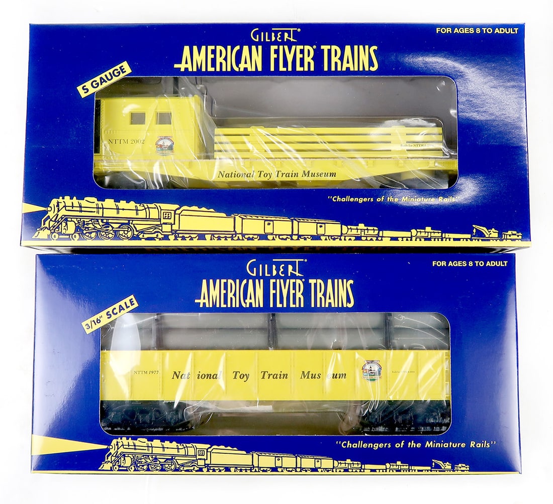 Toy Train (4), Gilbert American Flyer Trains NTTN Work Train Gondola 1977 6 (1 of 3)