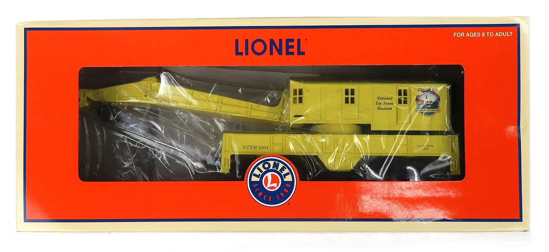 Toy Train Lionel NTTM Work Train Wreck Crane 2004 6-52437. New in Box. 15" (1 of 2)