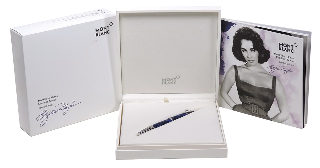 Montblanc Elizabeth Taylor Special Edition Rollerball Pen. Taylor, an unforgettable icon & symbol of (1 of 5)