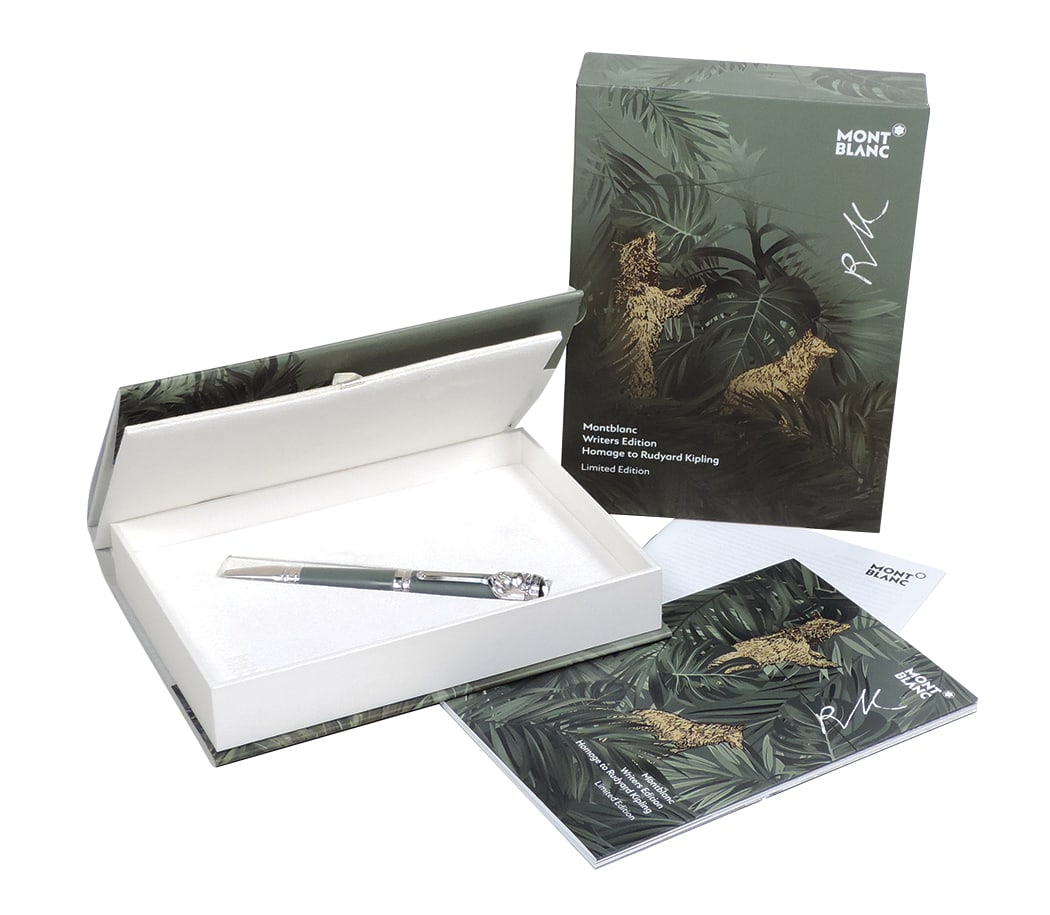 Montblanc Writer's Edition Homage to Rudyard Kipling Limited Edition Rollerball Pen. Kipling, one of (1 of 4)