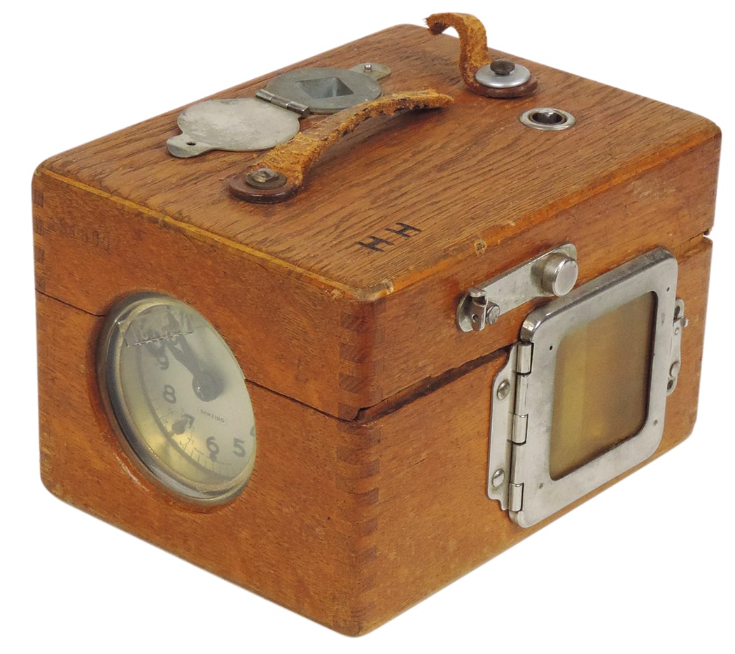 Sporting Pigeon Time Clock, Benzing elaborate mechanical movement in oak case w/paper tape recorder, (1 of 1)