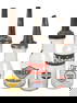 Petroliana Oil Bottles (3), all w/enameled labels for Sunoco, Imperial-HEP & Polarine w/associated
