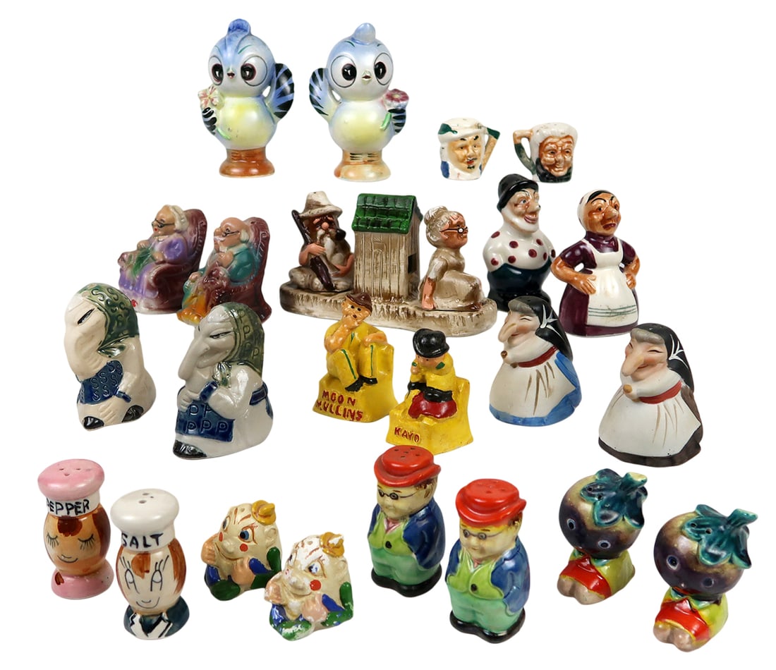 Salt & Pepper Shakers (12 Sets) Bird/animal, Enesco Imports-japan Bird, Arr (1 of 2)