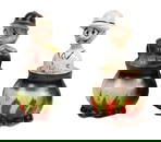 Salt & Pepper Shakers (1 Set) Explorer Cannibal Cauldrons, Unmarked/made In