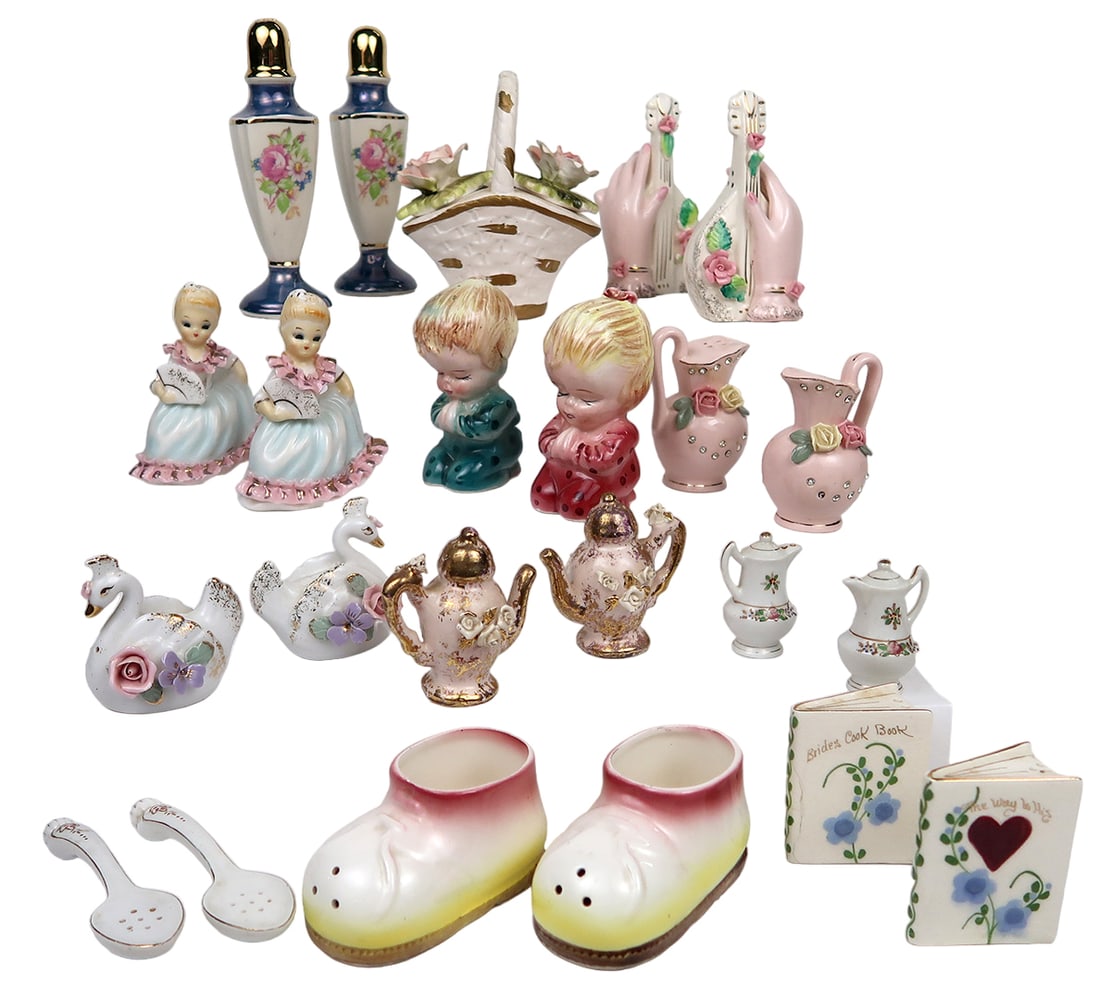 Salt & Pepper Shakers (12 Sets) Misc, Enesco Imports-japan, Unmarked/made I (1 of 2)