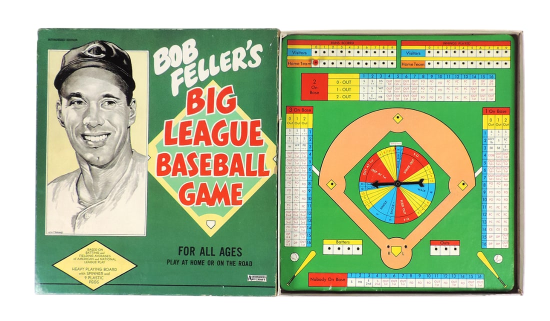Baseball Game, Bob Feller's Big League Baseball Game, c.1963, playfield w/s (1 of 1)