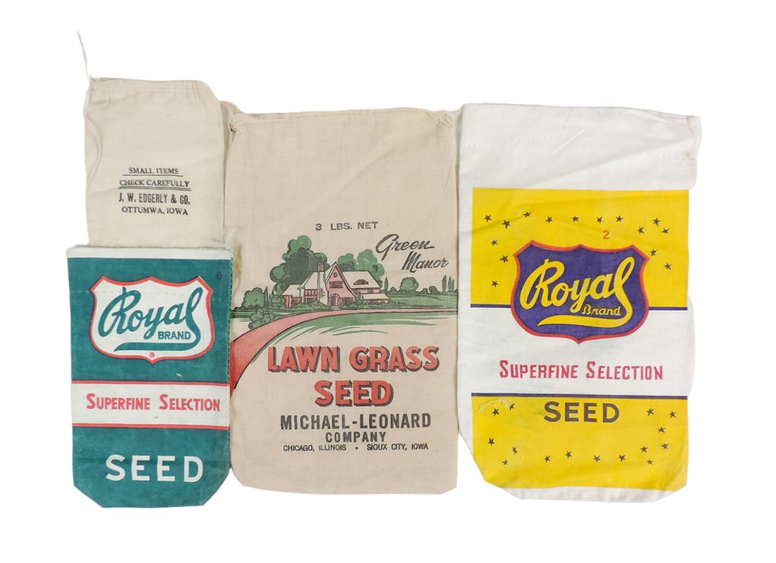 Seed bags (4), Royal Brand Superfine Selections Seed Chase Bag Co.-Kansas C (1 of 1)