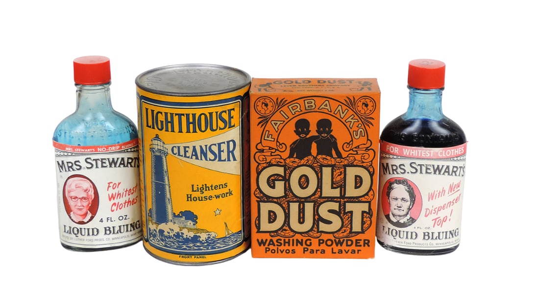 Country Store Products (4), Mrs. Stewart's liquid bluing, mfgd by Luther Fo (1 of 2)