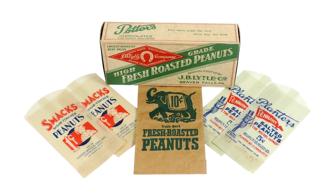 Peanut Box & Bags (6), High Grade Fresh Roasted Peanuts from J.B. Lytle Co. (1 of 1)