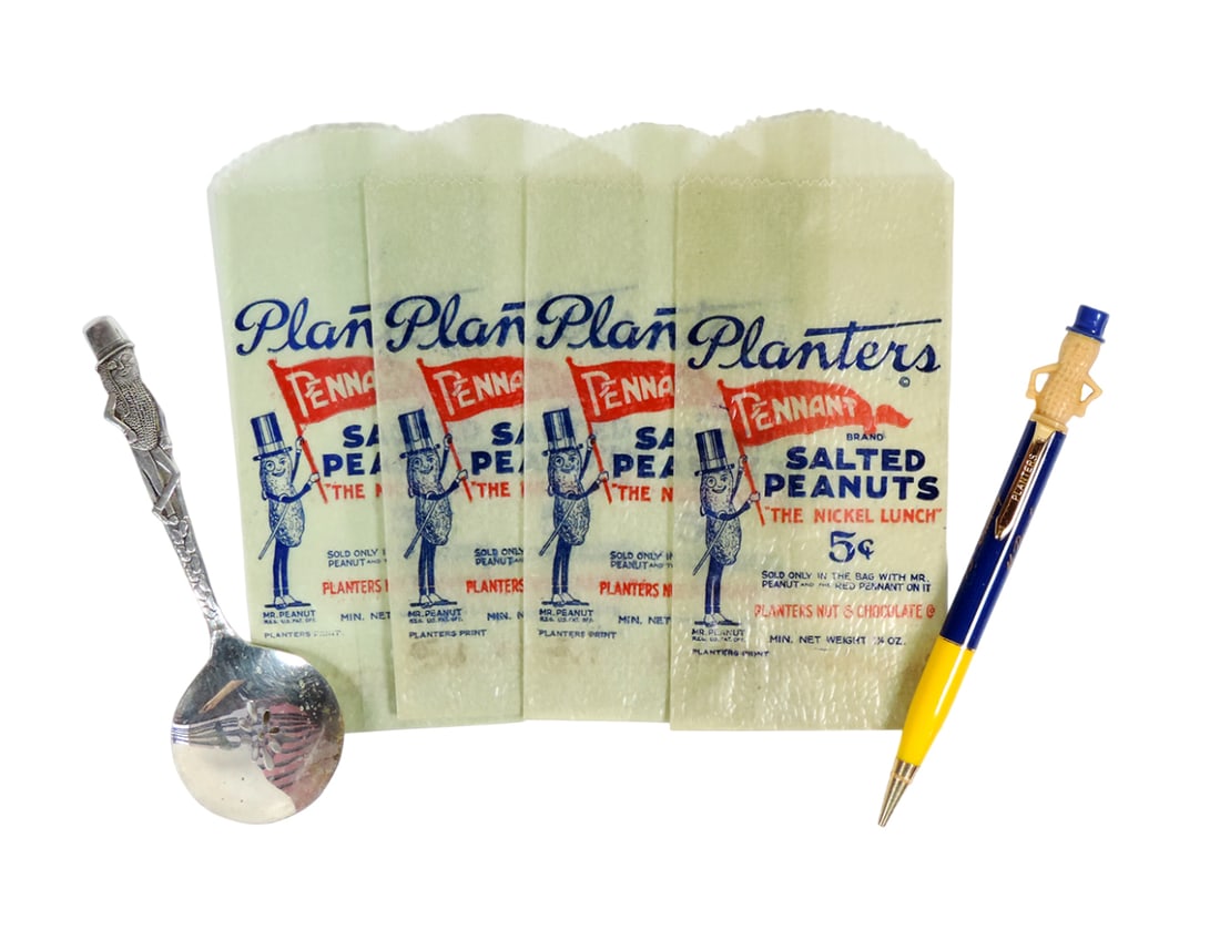 Planters Peanut Items (6), Mr. Peanut's 75th Anniversary mechanical pencil, (1 of 1)