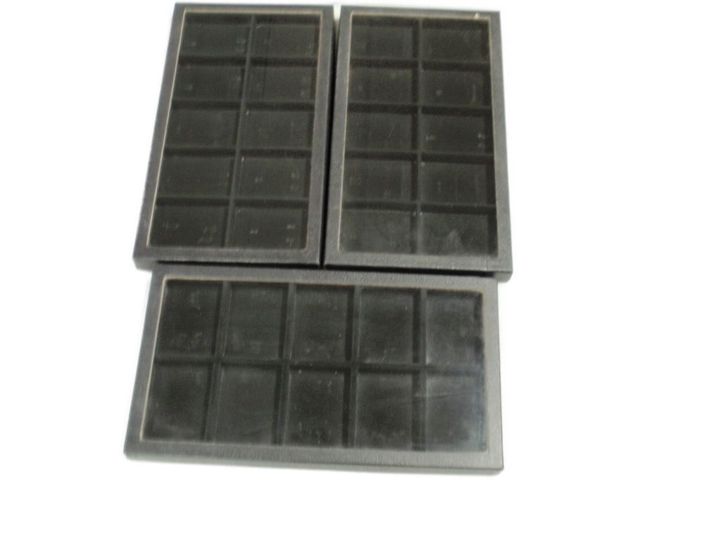 Riker Display Case. 3 - 14 1/2 x 8 x 1 (1 of 1)