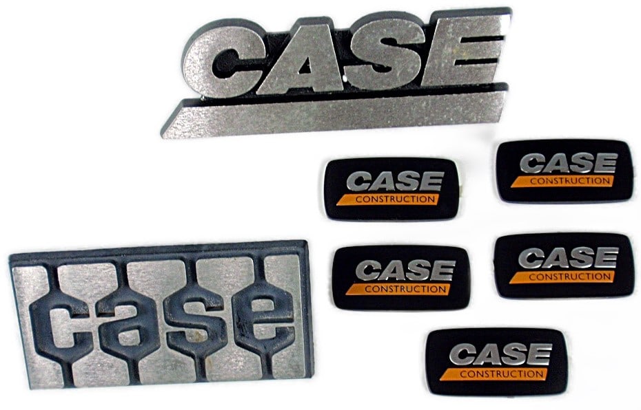 Case Equipment Badges. (7) pcs. Av VG Cond. (1 of 1)