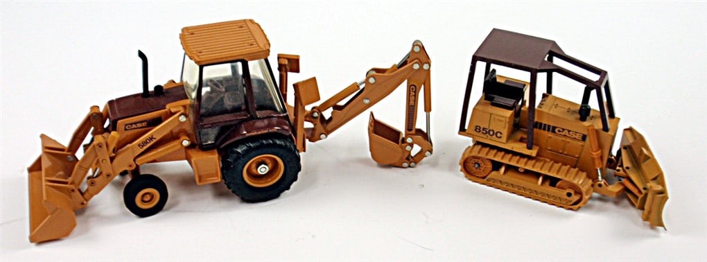 Toys, Die Cast Model Case Dozer & Backhoe/Bucket Tractor 1 - 850C, Modelle (1 of 2)