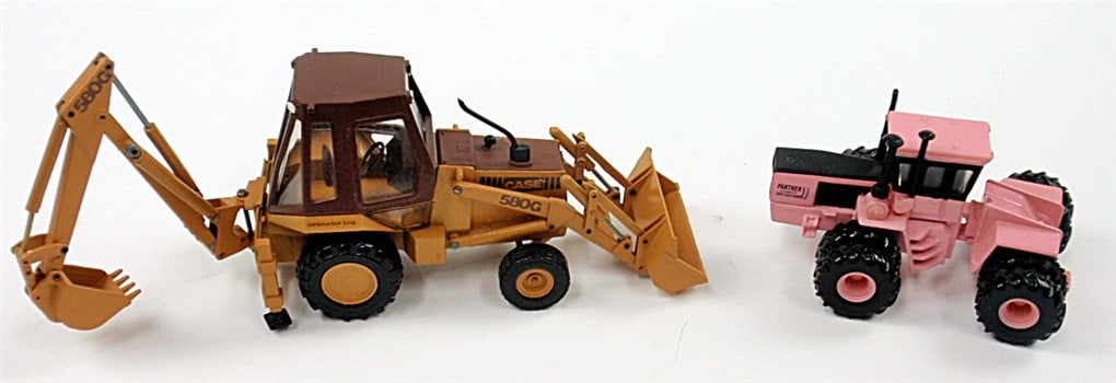 Toys, Die Cast Model. Ase Backhoe/Bucket Tractor 580G, M1:35 Germany. Artic (1 of 1)