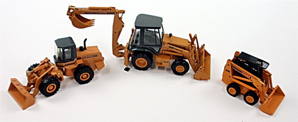 Toys, Die Cast Model. Case 621B Wheel Loader w/Bucker 2WD, Ertl, Case 580 S (1 of 2)
