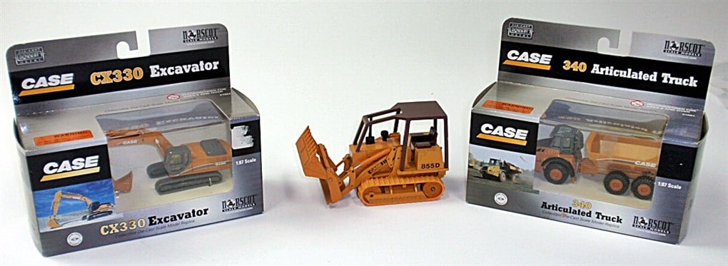 Toys, Die Cast Model. Case CX330 Excavator. Norscot Scale Model 1:87. NIB. (1 of 1)