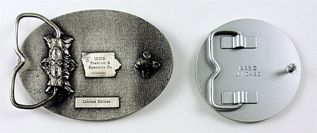 Case Belt Buckles. Case Power & Equipment Clarinda IA. & JI Case Silver Ann: Case Belt Buckles. Case Power & Equipment Clarinda IA. & JI Case Silver Anniversary Loader/Backhoe1992. Both in VG Cond.
