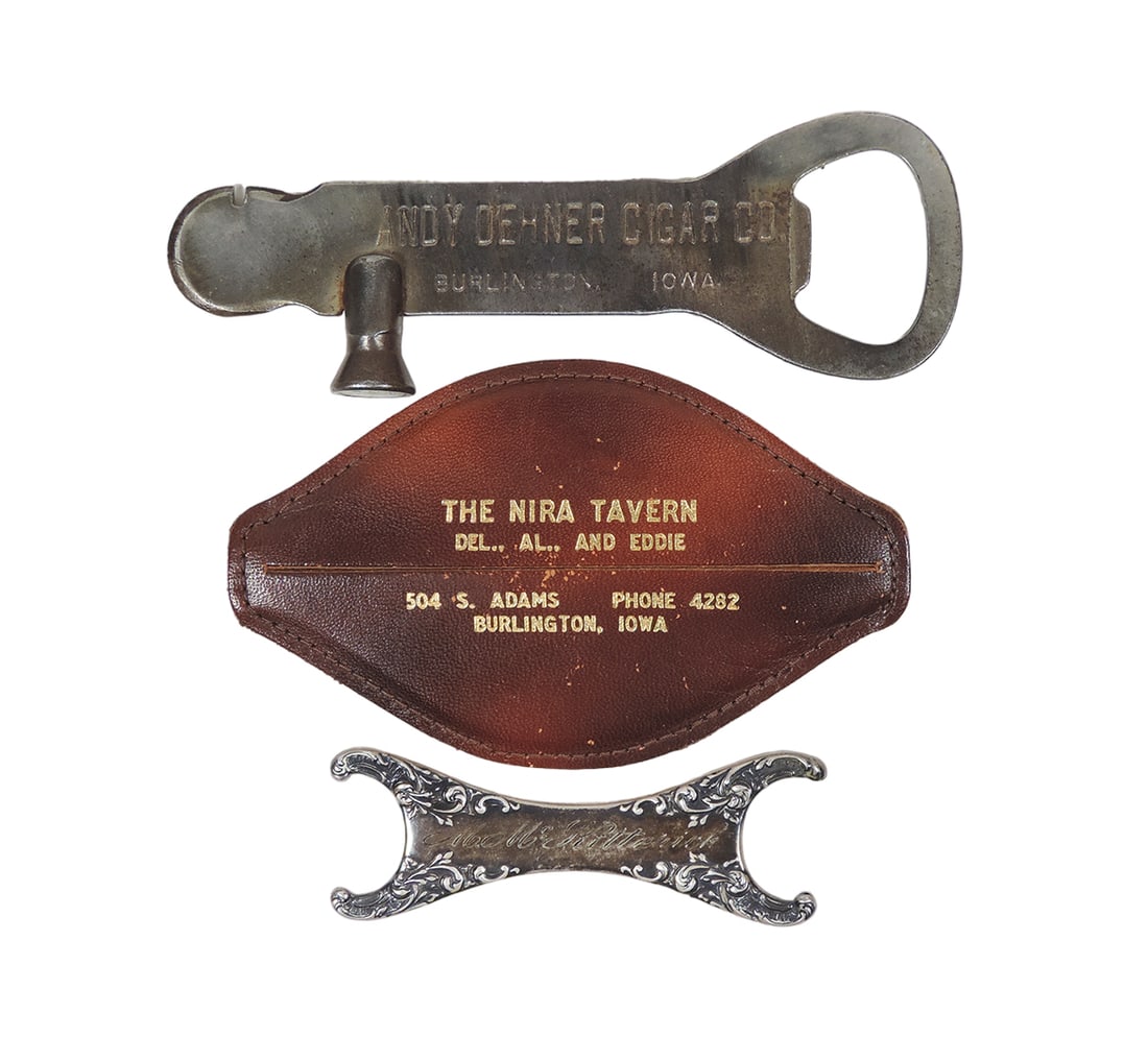 Vintage Pipe Tamper Cleaner & Bottle Opener, ANDY DEHNER CIGAR CO., BURLING (1 of 2)