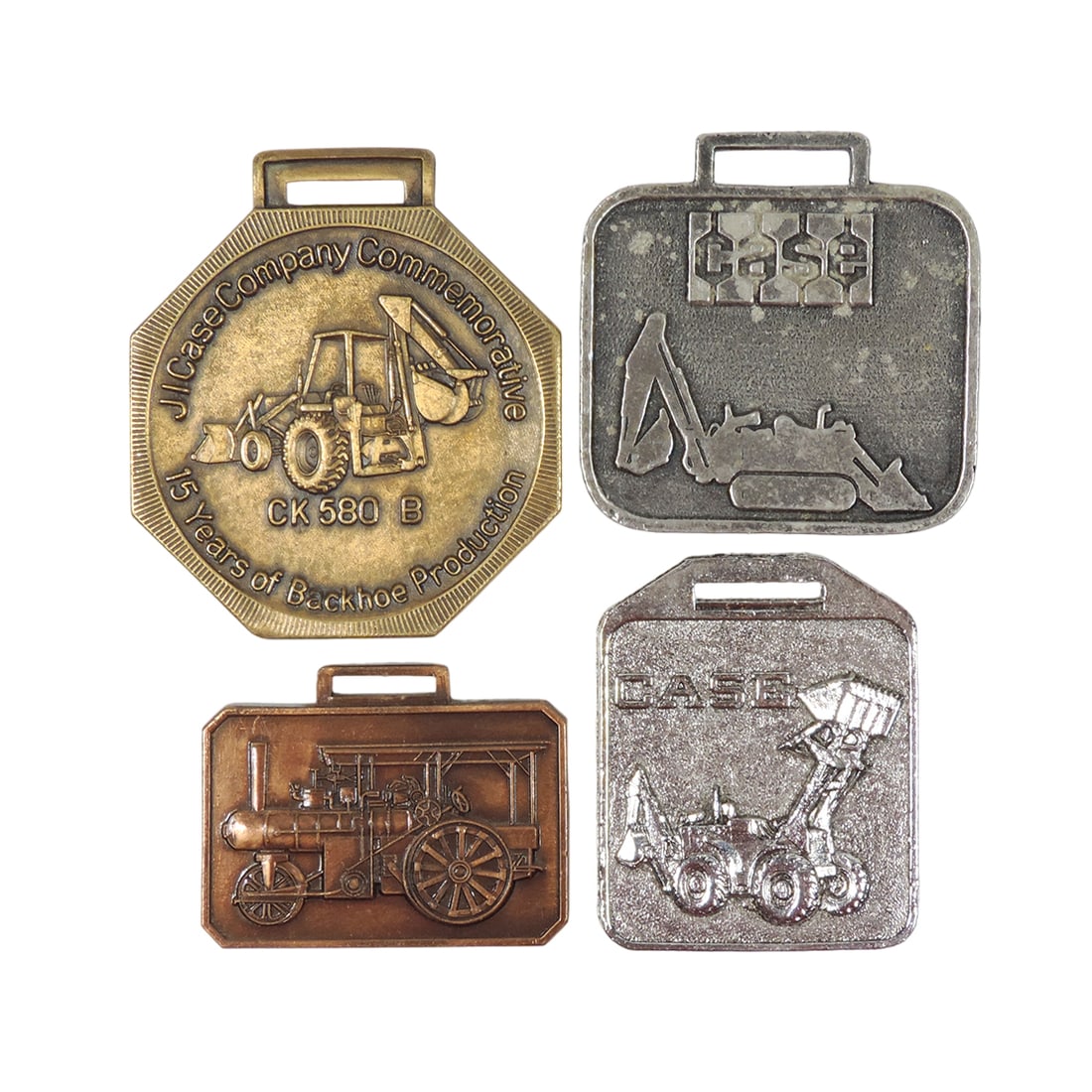 CASE Pocket Watch Fobs (4), American Road Machinery Company, Fob of the Mon (1 of 2)