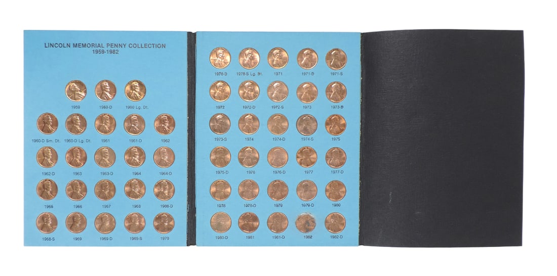 Coins, Pennies (138), Lincoln Wheat & Memorial, 1959-1982 (53), in Lincoln (1 of 6)