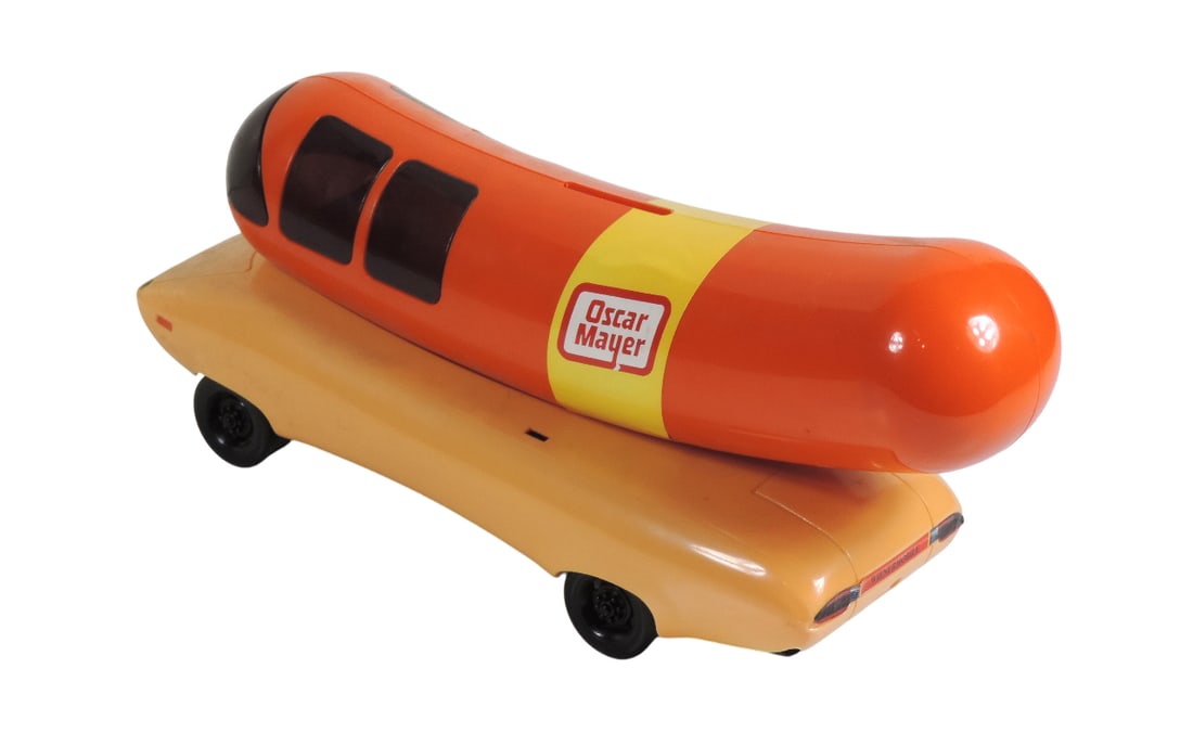 Toy, WIENERMOBILE Bank, Oscar Mayer, Vintage, Made in China, plastic, Exc c (1 of 2)