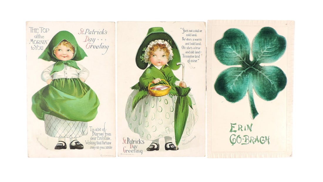 St. Patrick's Postcards (3), "The Top of the Morning' to You-St. Patrick's (1 of 2)
