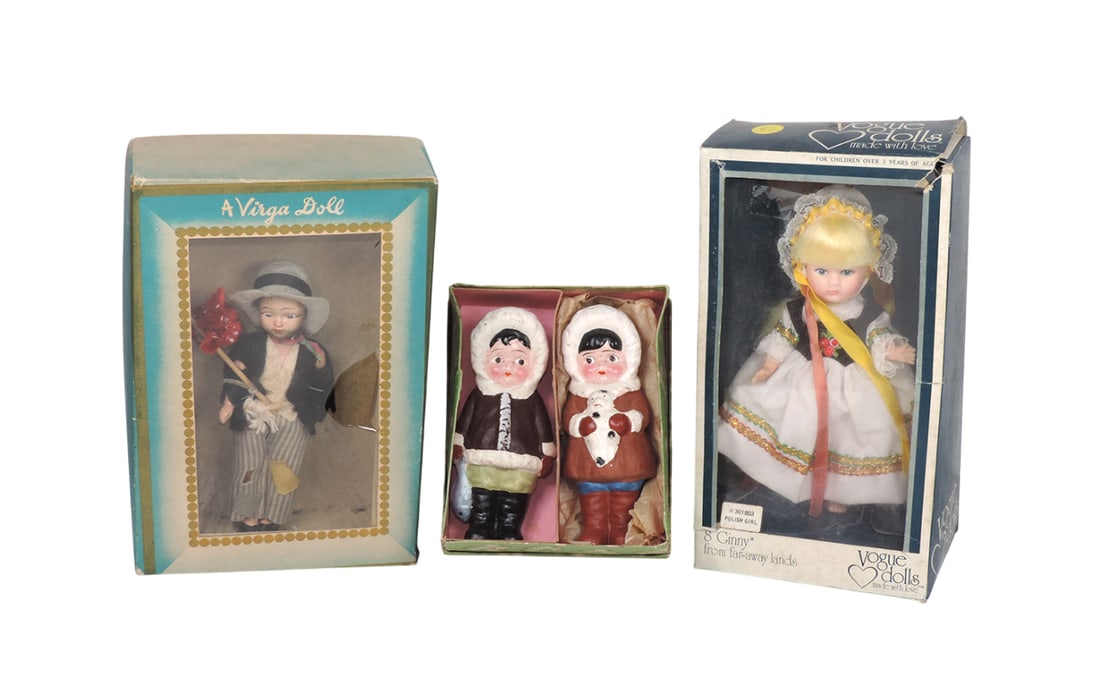 Dolls (3), Vogue Doll made with love, 8" GinnyÂ® from far-away lands, Made (1 of 2)