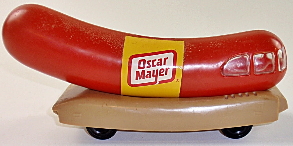 Am Oscar Mayer Weiner Mobile Bank+ cond, 10"L.: Am Oscar Mayer Weiner Mobile Bank+ cond, 10"L.