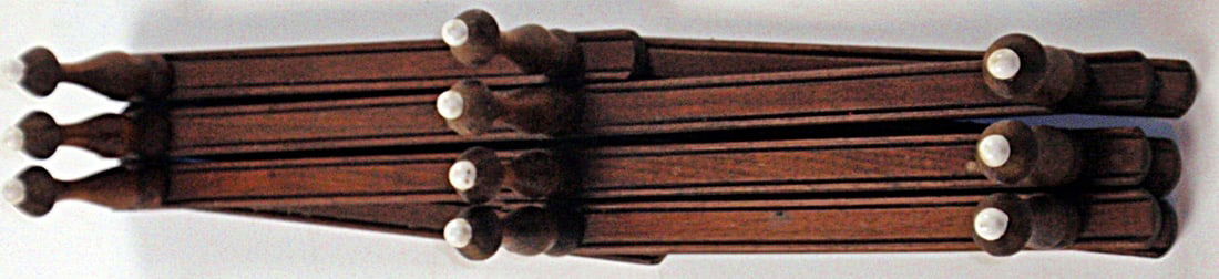 A 19th C. Expandable Walnut Coat-Hat Rack (1 of 3)