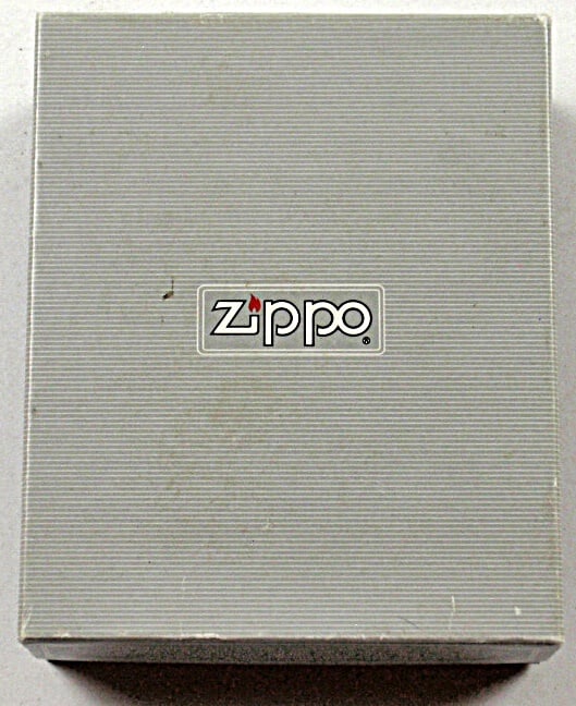 A Limited Ed Zippo Fluid Lighter: Matco Tools 1997 inaugural event, Houston Raceway, in orig box with leather belt clip, Mint cond. 5.75"H (box)