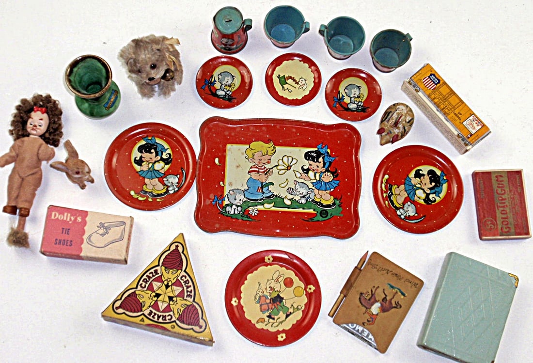 Toys & Trinkets, 20pcs Incl Steiff (1 of 3)