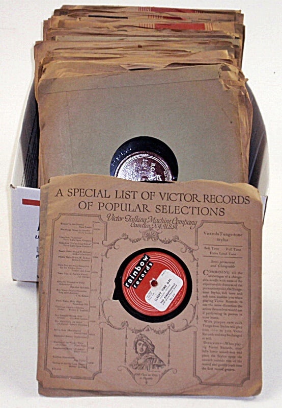 Antique records lot (60+) (1 of 1)